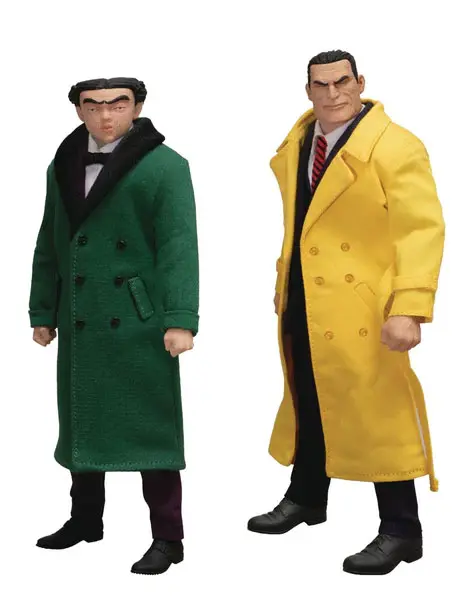 Dick Tracy akčné figúrky 1/12 Dick Tracy vs. Flattop dobozszett 17 cm termékfotó