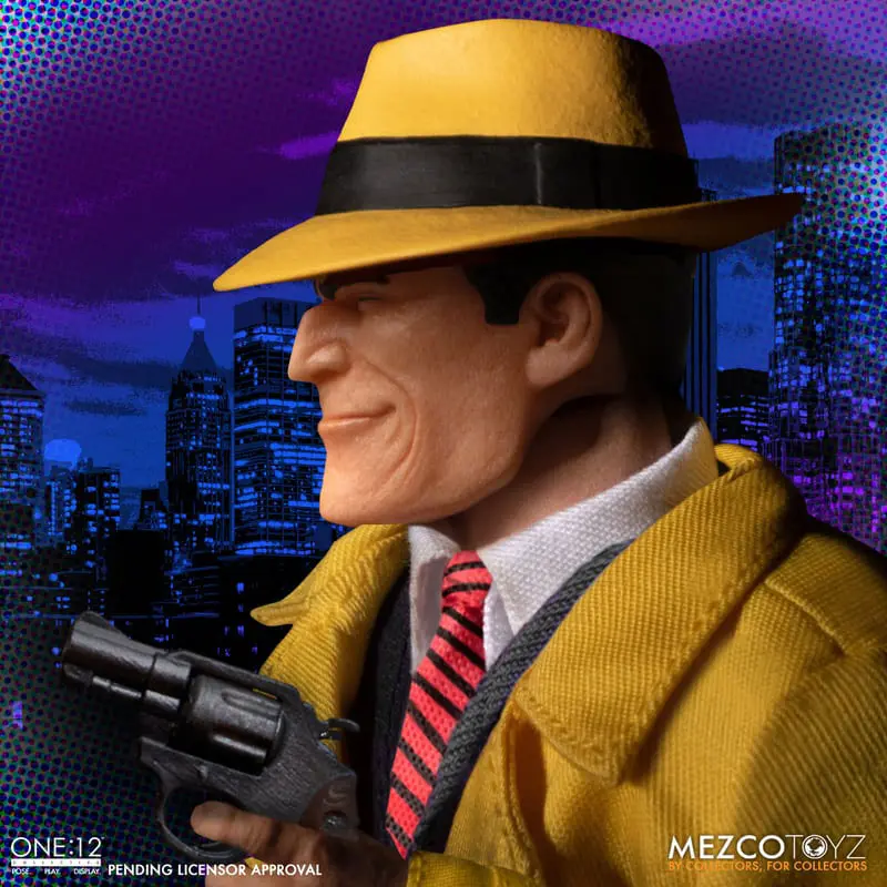 Dick Tracy akčné figúrky 1/12 Dick Tracy vs. Flattop dobozszett 17 cm termékfotó