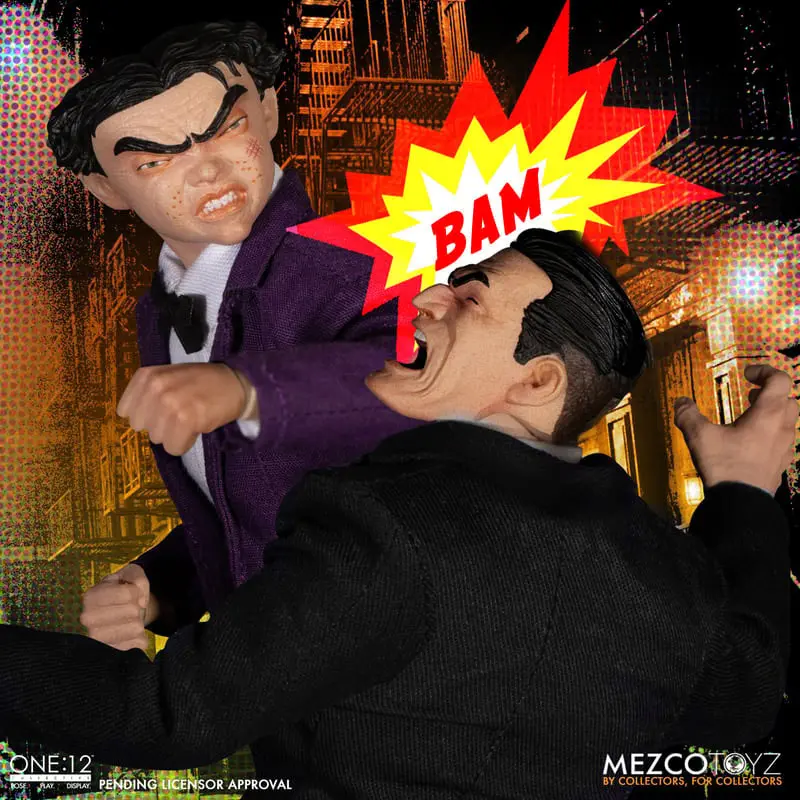 Dick Tracy akčné figúrky 1/12 Dick Tracy vs. Flattop dobozszett 17 cm termékfotó