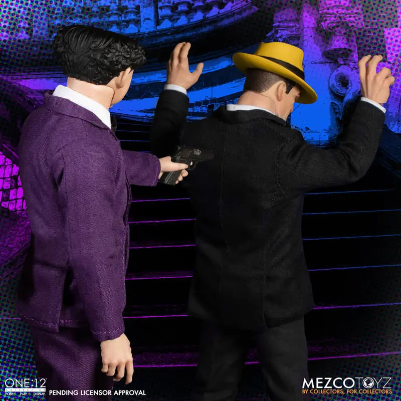 Dick Tracy akčné figúrky 1/12 Dick Tracy vs. Flattop dobozszett 17 cm termékfotó