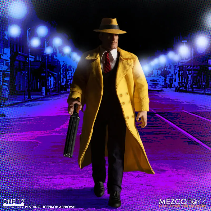 Dick Tracy akčné figúrky 1/12 Dick Tracy vs. Flattop dobozszett 17 cm termékfotó