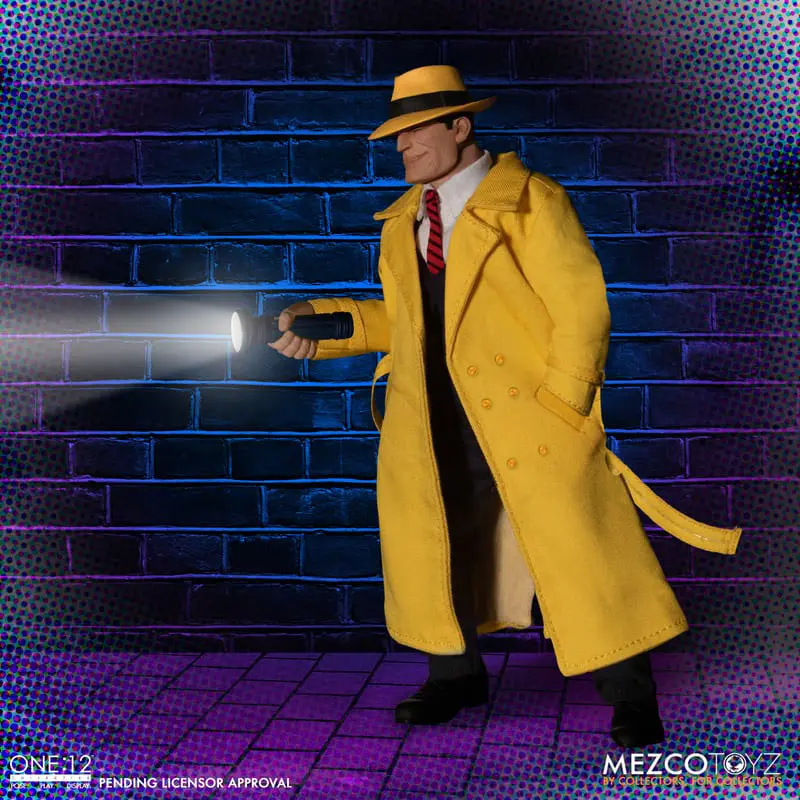 Dick Tracy akčné figúrky 1/12 Dick Tracy vs. Flattop dobozszett 17 cm termékfotó