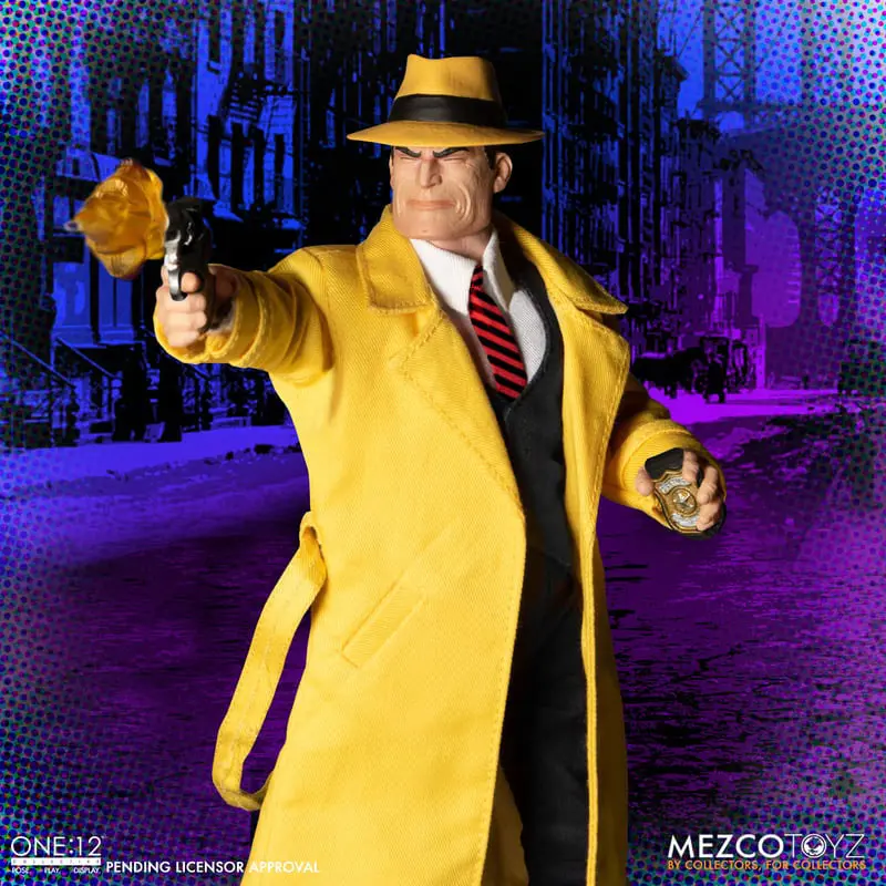 Dick Tracy akčné figúrky 1/12 Dick Tracy vs. Flattop dobozszett 17 cm termékfotó