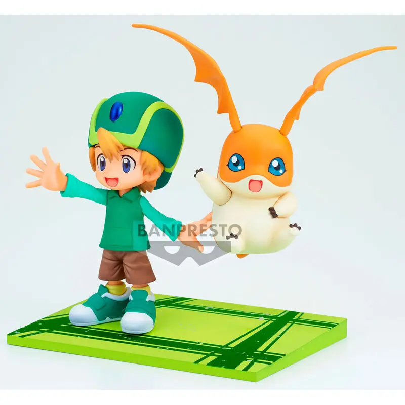 Digimon Adventure - Adventure Archives Takeru & Patamon figúrka 15 cm termékfotó