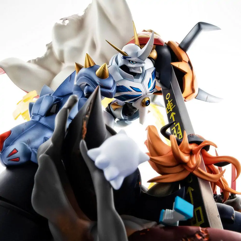 Digimon Adventure: Children's War Game! VS Series PVC socha Omegamon vs Diabolomon 34 cm produktová fotografia