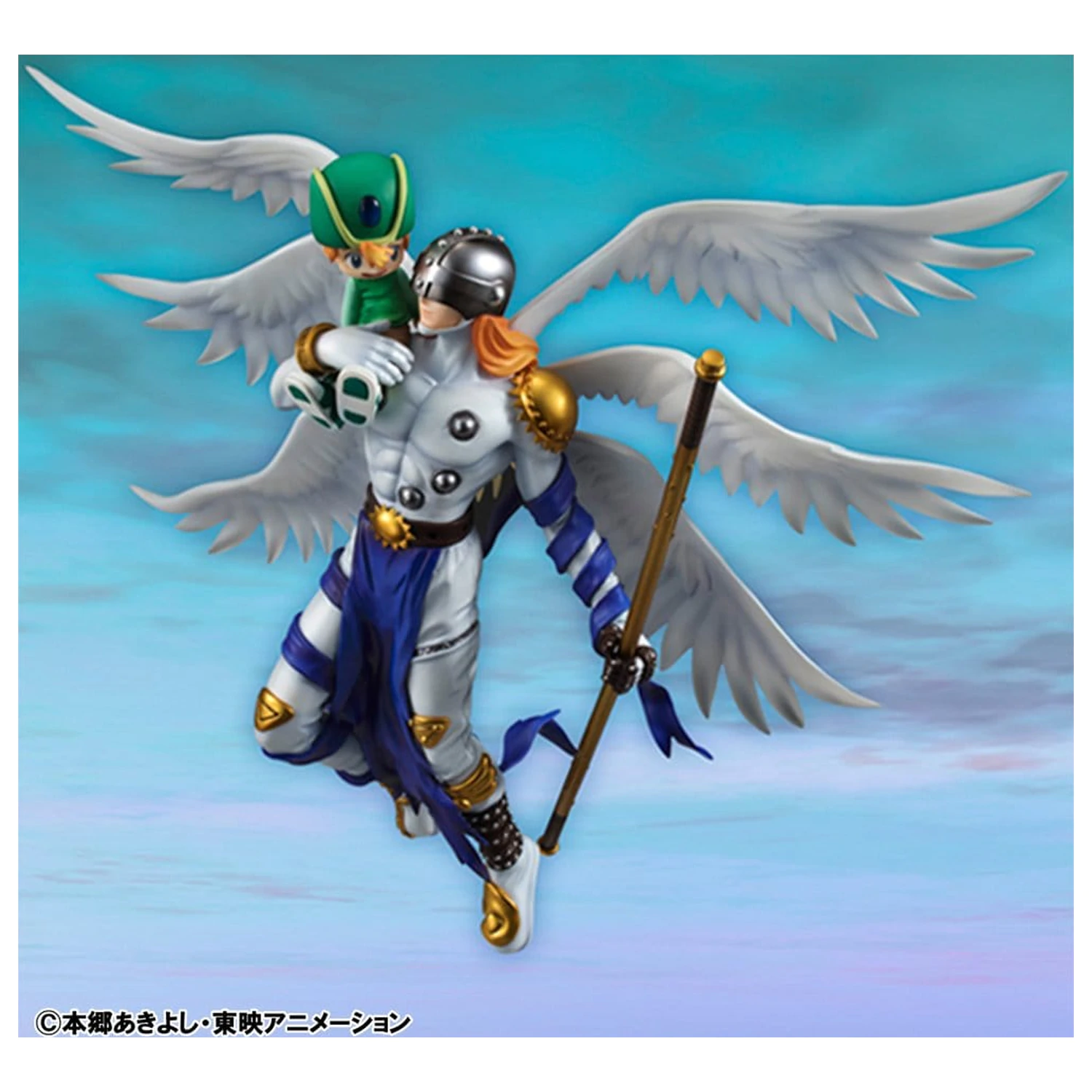 Digimon Adventure G.E.M. Series PVC Figúrka Angemon & Takeru Takaishi 22 cm (Repeat) produktová fotografia