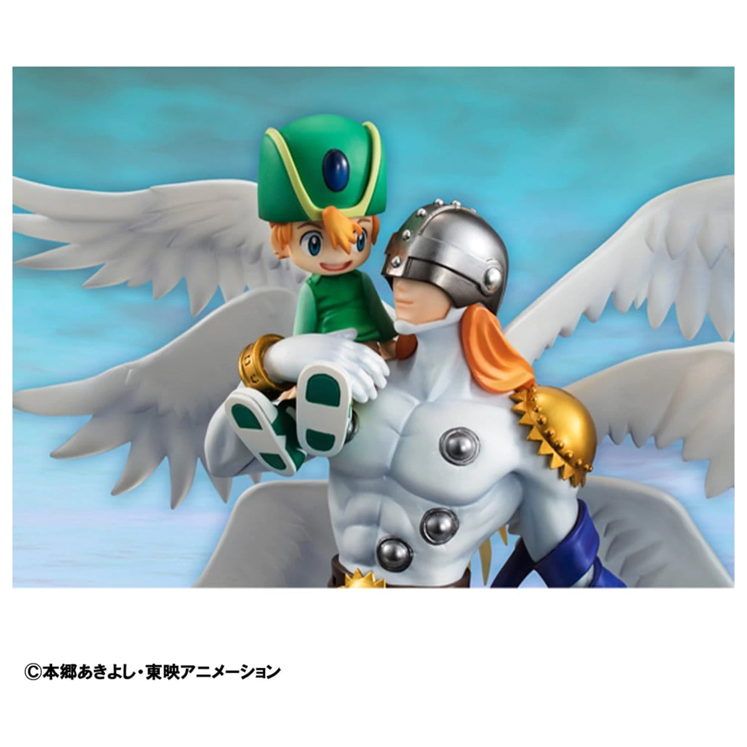 Digimon Adventure G.E.M. Series PVC Figúrka Angemon & Takeru Takaishi 22 cm (Repeat) produktová fotografia