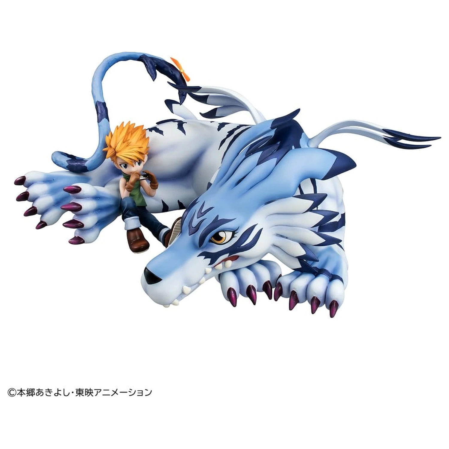 Digimon Adventure G.E.M. Series PVC figúrka Garurumon & Ishida Yamato 25 cm (Repeat) produktová fotografia