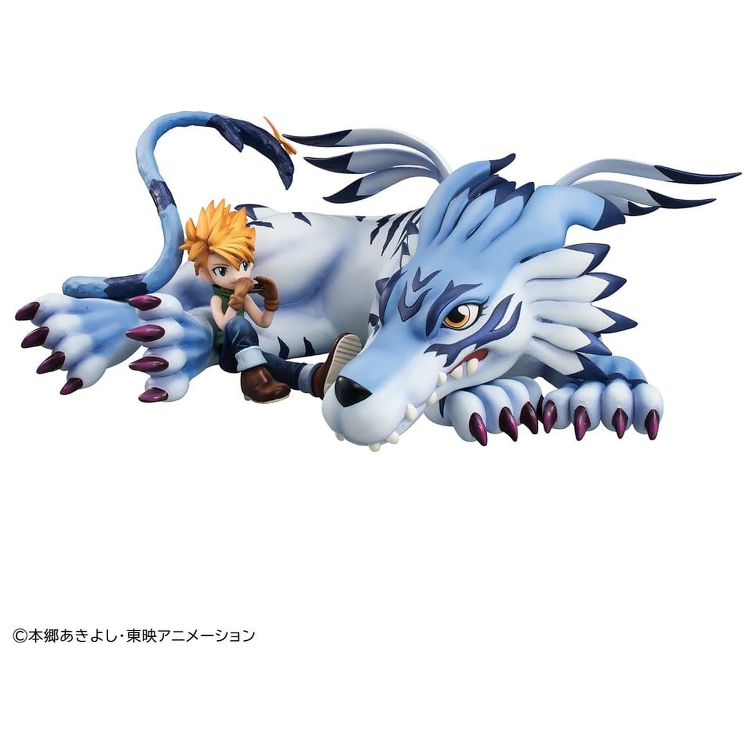 Digimon Adventure G.E.M. Series PVC figúrka Garurumon & Ishida Yamato 25 cm (Repeat) produktová fotografia