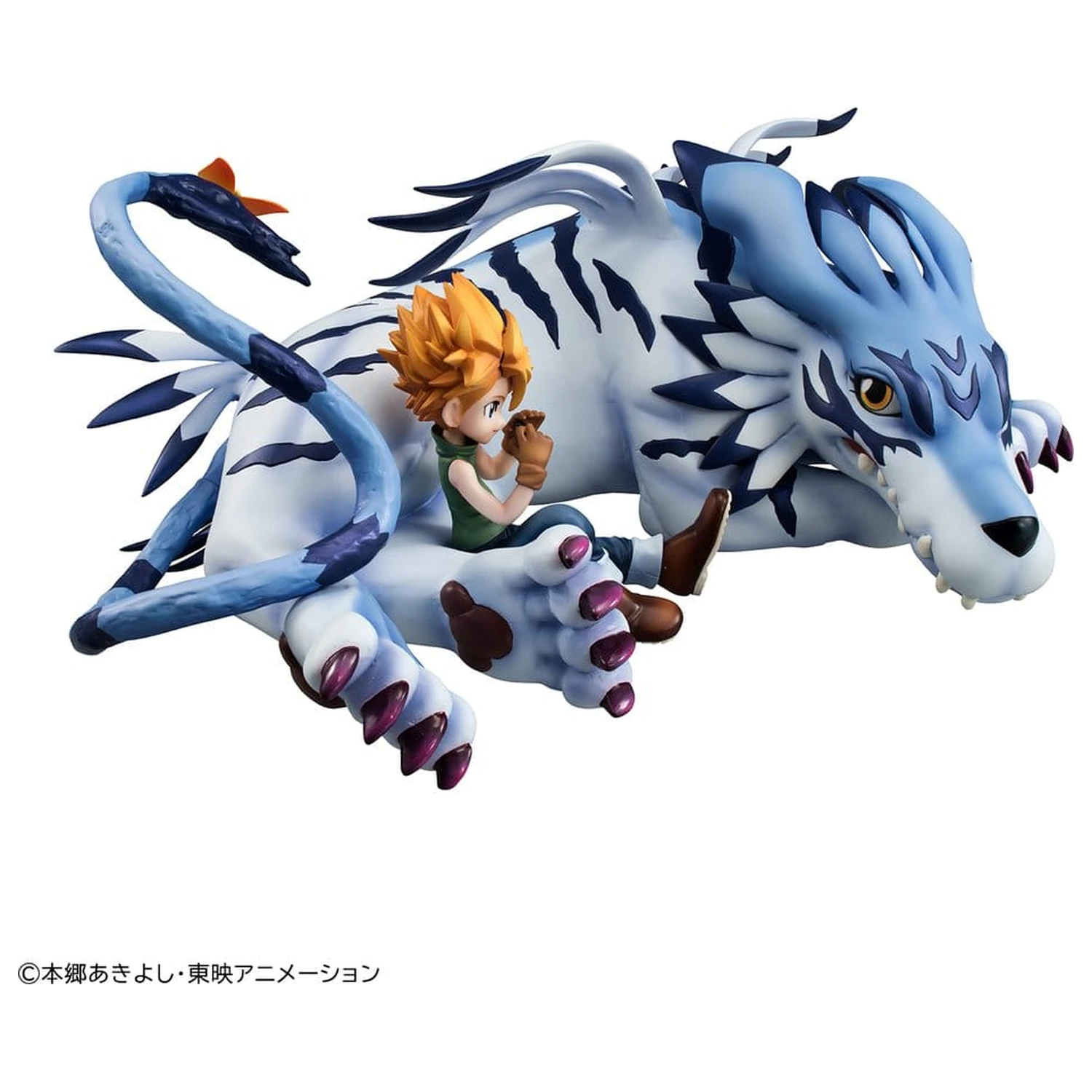 Digimon Adventure G.E.M. Series PVC figúrka Garurumon & Ishida Yamato 25 cm (Repeat) produktová fotografia