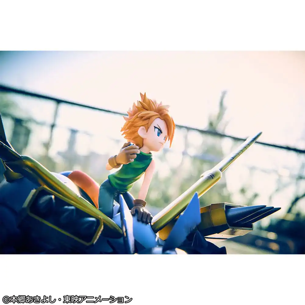 Digimon Adventure Precious G.E.M. Series PVC Socha Metal Garurumon & Ishida Yamato 30 cm produktová fotografia