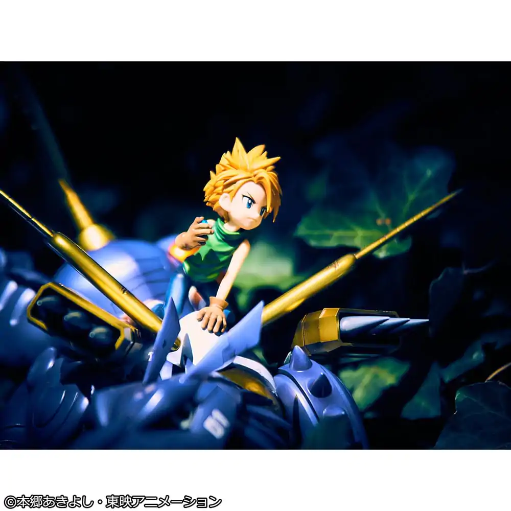 Digimon Adventure Precious G.E.M. Series PVC Socha Metal Garurumon & Ishida Yamato 30 cm produktová fotografia