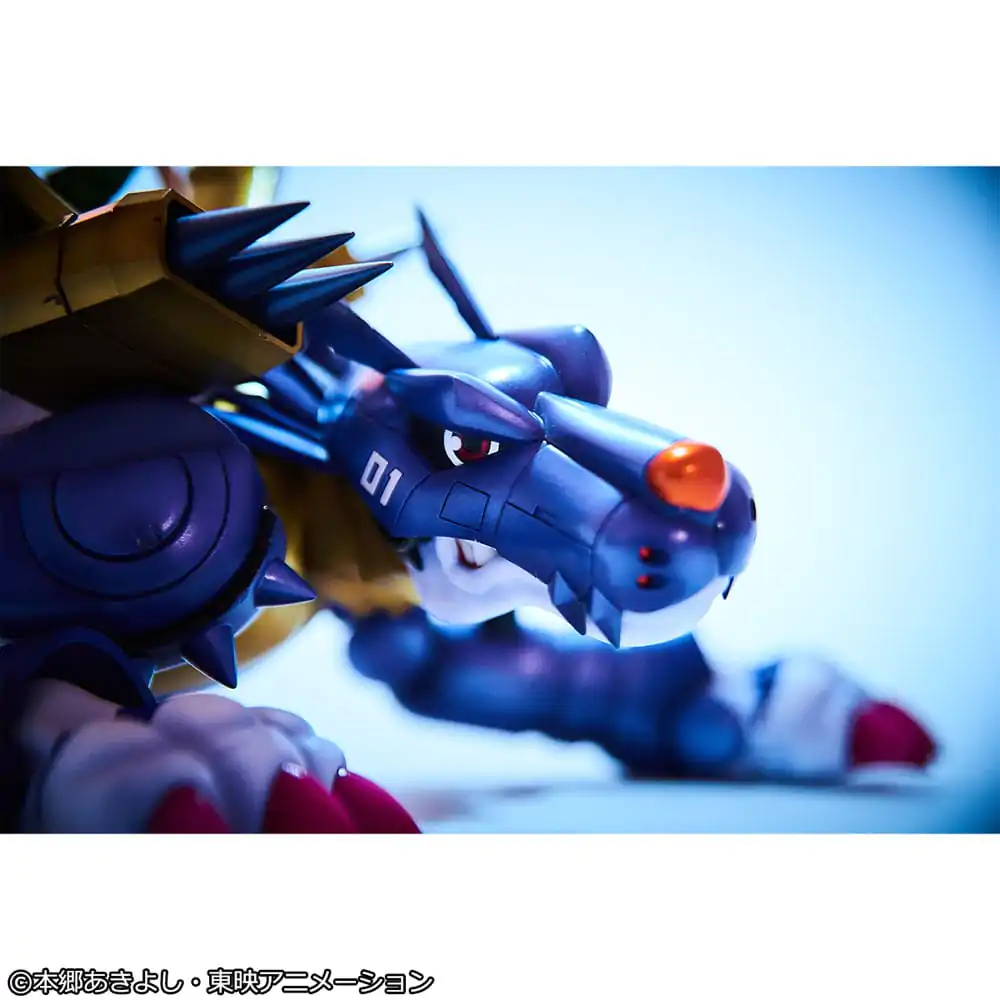Digimon Adventure Precious G.E.M. Series PVC Socha Metal Garurumon & Ishida Yamato 30 cm produktová fotografia
