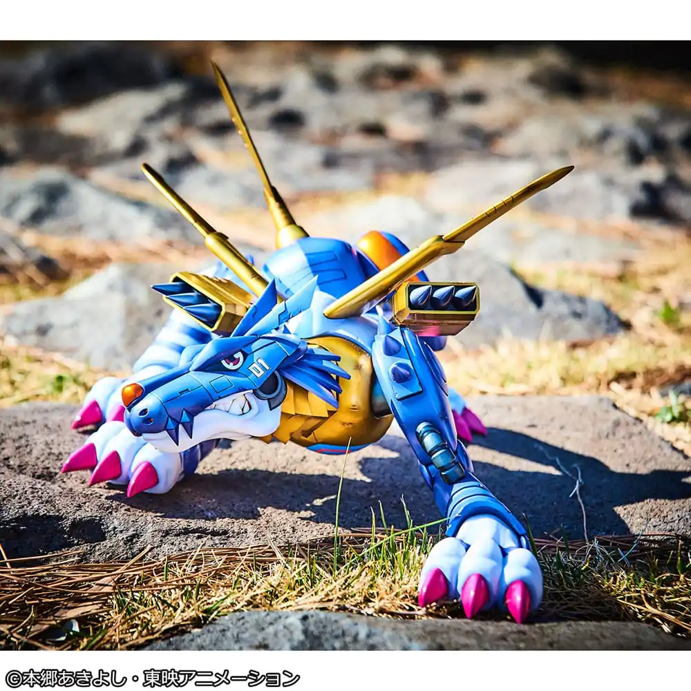 Digimon Adventure Precious G.E.M. Series PVC Socha Metal Garurumon & Ishida Yamato 30 cm produktová fotografia