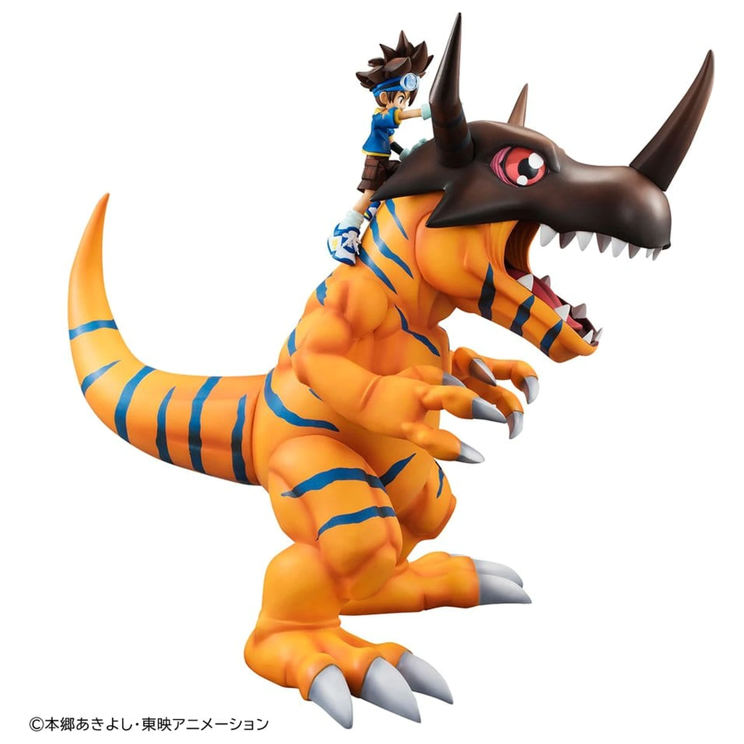 Digimon Adventure Precious G.E.M. Series PVC figúrka Greymon & Taichi Yagami 25 cm (Opakovať) produktová fotografia