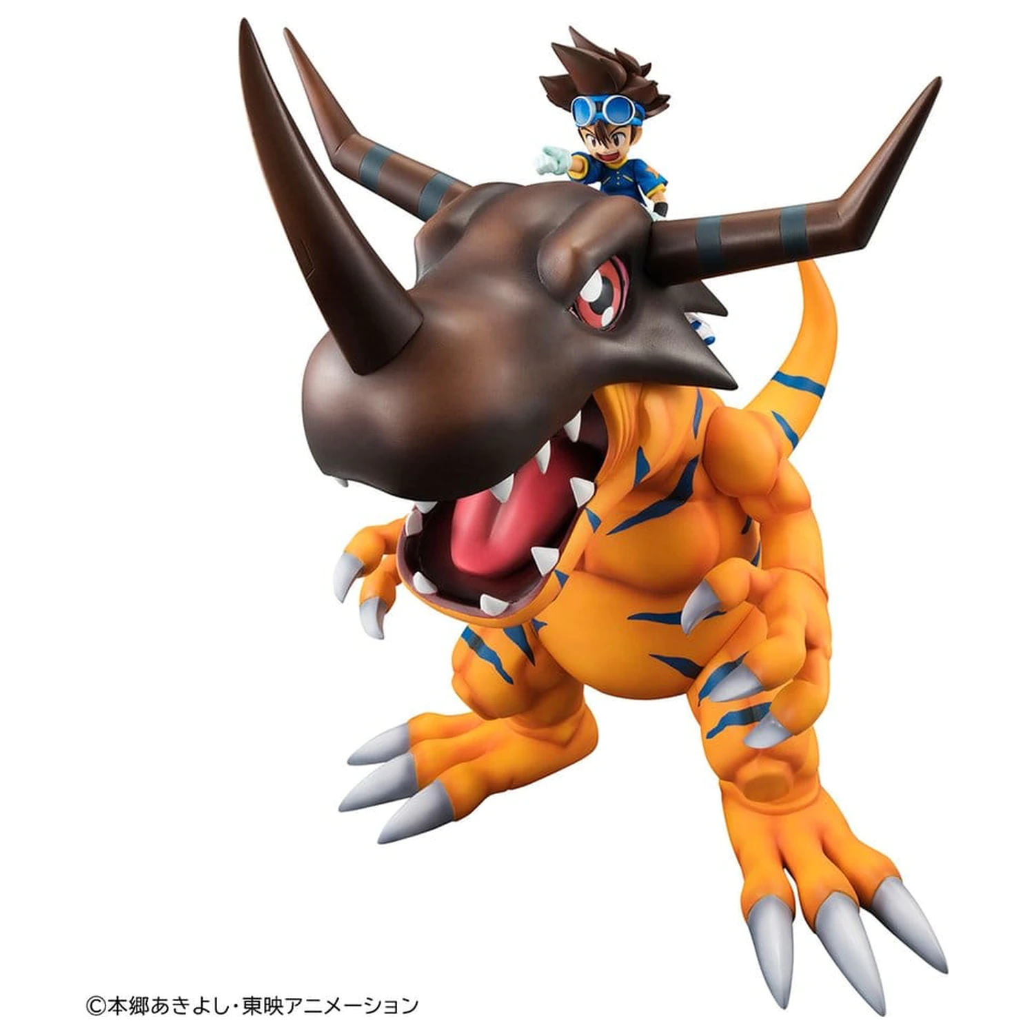 Digimon Adventure Precious G.E.M. Series PVC figúrka Greymon & Taichi Yagami 25 cm (Opakovať) produktová fotografia