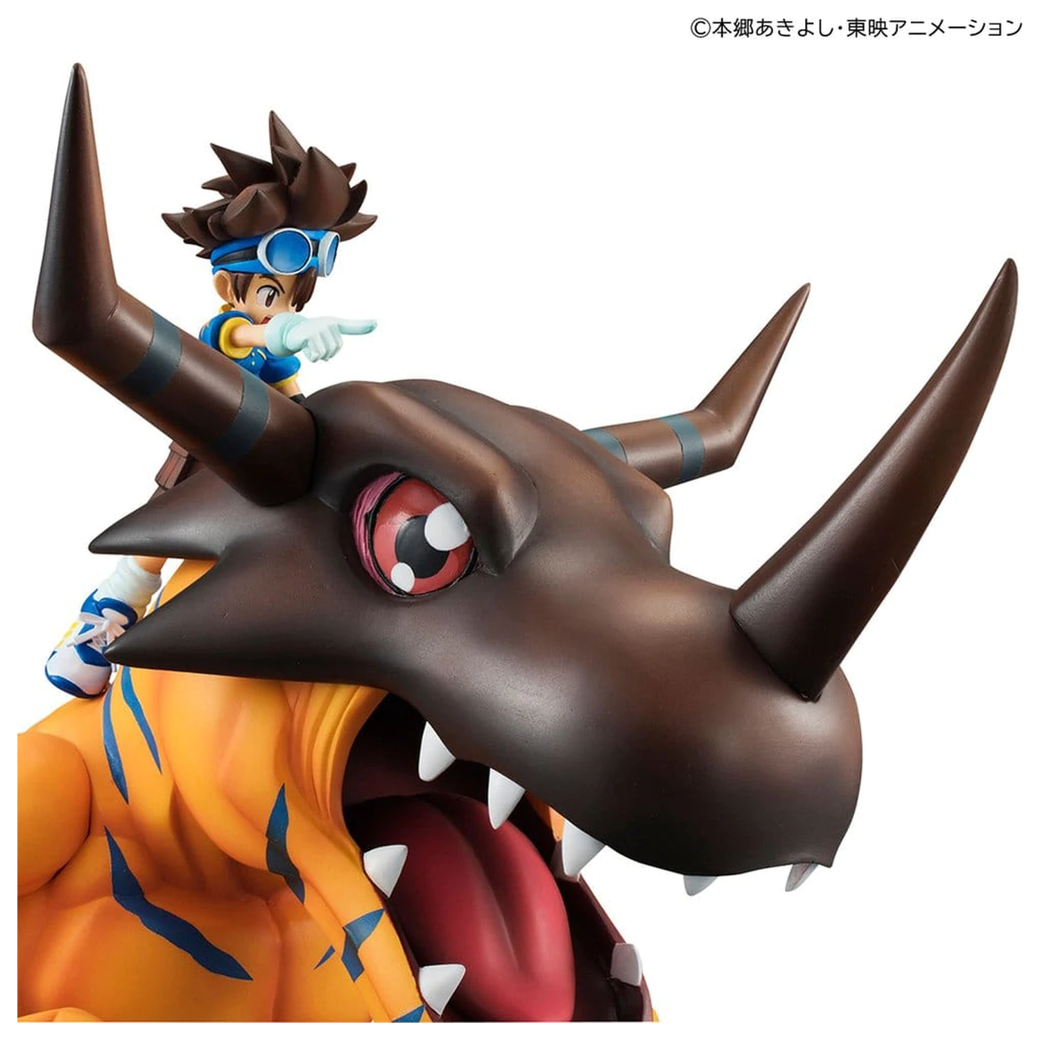 Digimon Adventure Precious G.E.M. Series PVC figúrka Greymon & Taichi Yagami 25 cm (Opakovať) produktová fotografia
