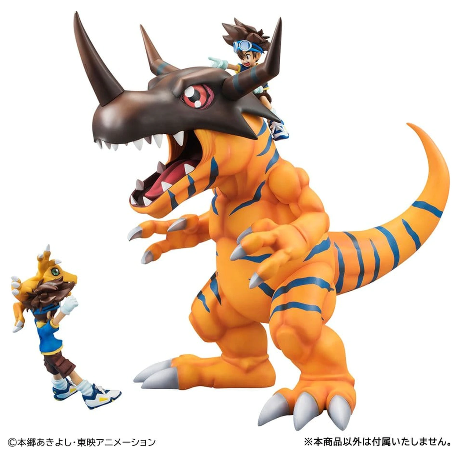 Digimon Adventure Precious G.E.M. Series PVC figúrka Greymon & Taichi Yagami 25 cm (Opakovať) produktová fotografia