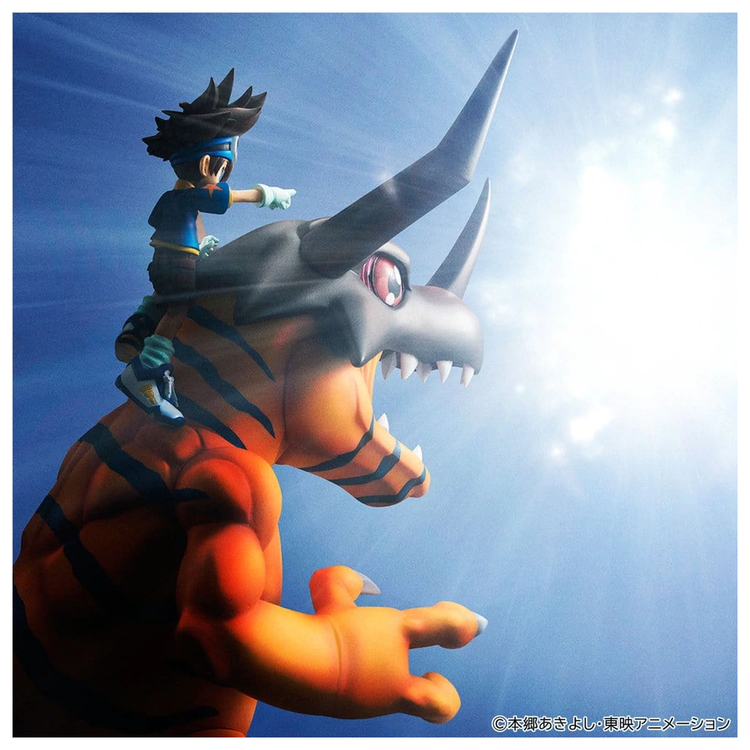 Digimon Adventure Precious G.E.M. Series PVC figúrka Greymon & Taichi Yagami 25 cm (Opakovať) produktová fotografia