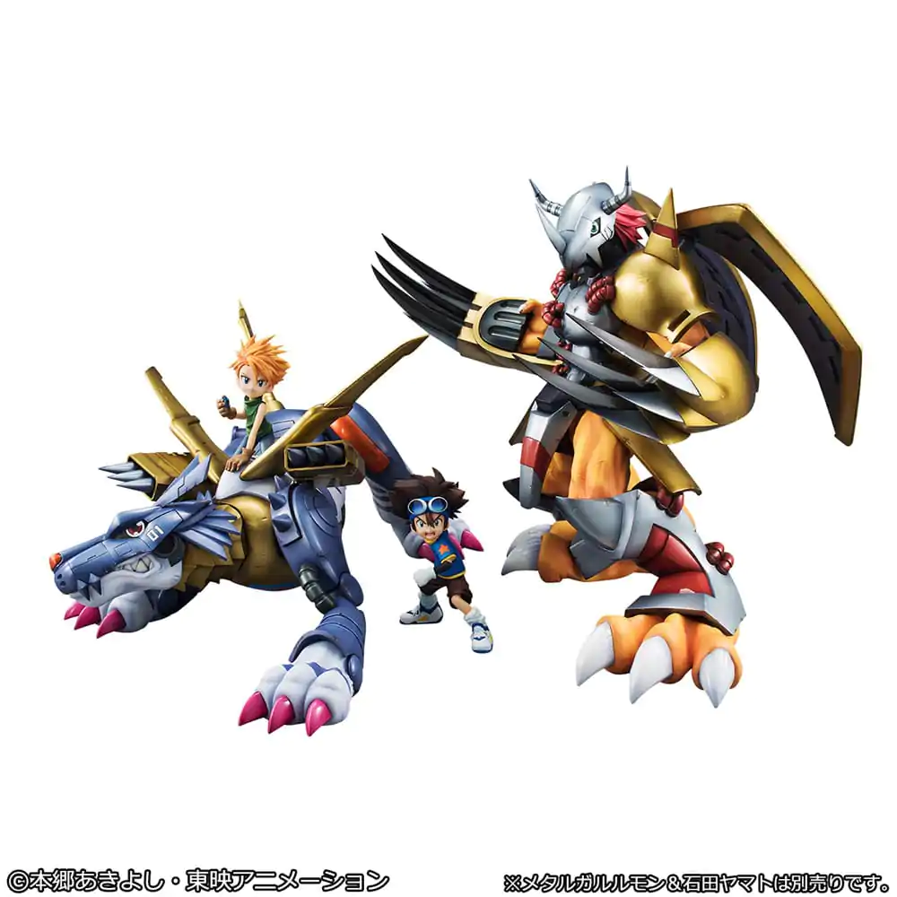 Digimon Adventure Precious G.E.M. Series PVC Socha Wargreymon &amp; Taichi Yagami 25 cm produktová fotografia