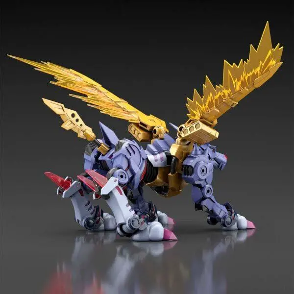 Digimon Metal Garurumon stavebnica figúrka 14cm produktová fotografia