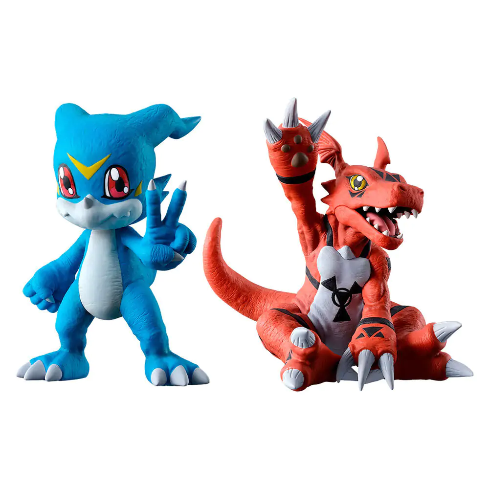 Digimon Two Forces That Radite Light Veemon &amp; Guilmon Ichibansho figure 5cm termékfotó