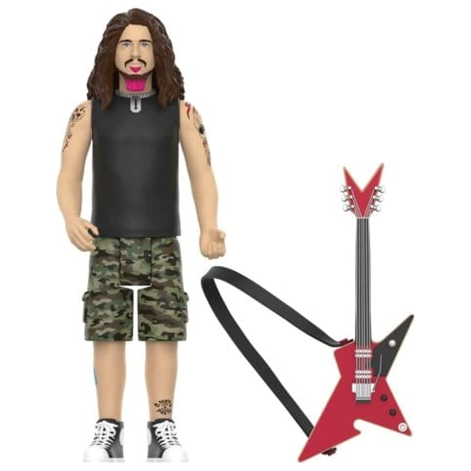 Dimebag Darrell ReAction akčná figúrka Wave 01 Dimebag Darrell Culprit produktová fotografia