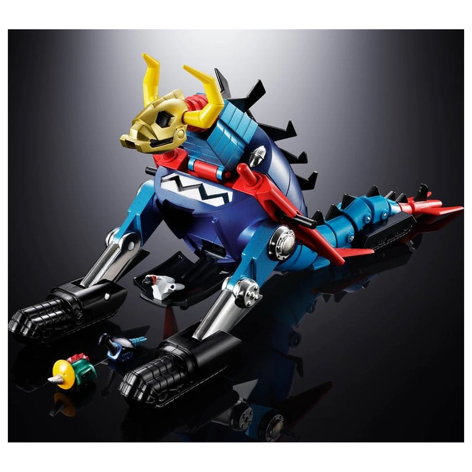 Dino Mech Gaiking Chogokin akčná figúrka Daikumaryu & Gaiking 20 cm produktová fotografia