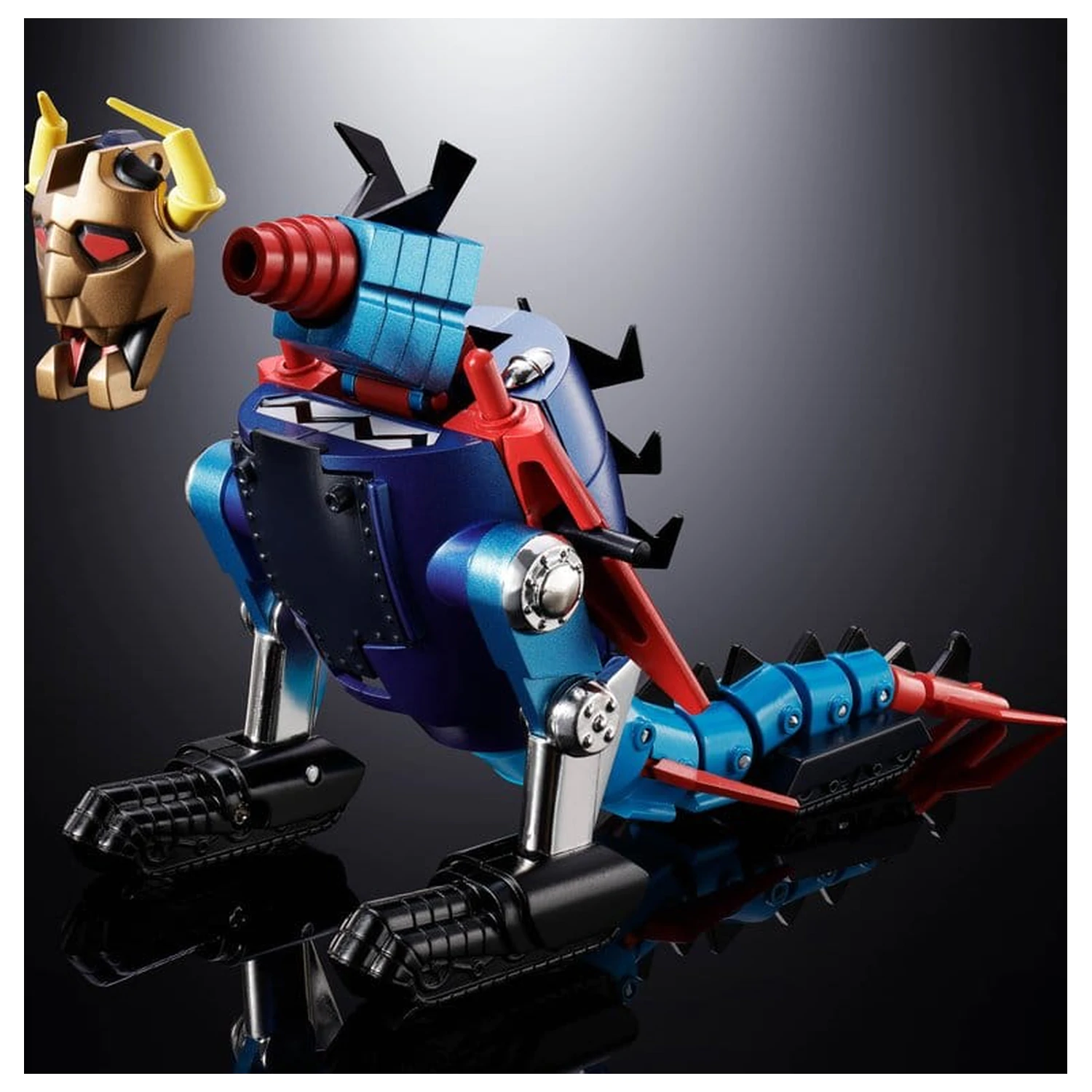 Dino Mech Gaiking Chogokin akčná figúrka Daikumaryu & Gaiking 20 cm produktová fotografia