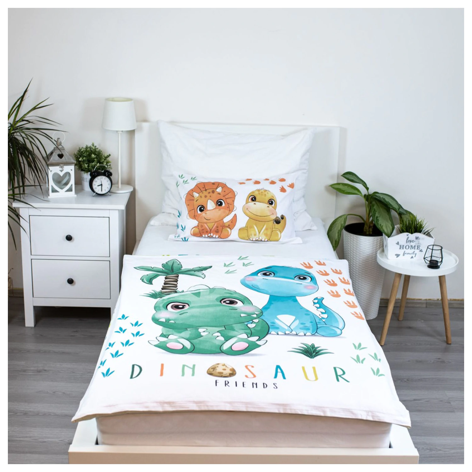Dinosaur Friends Detská obliečka na perinu pre batoľatá produktová fotografia