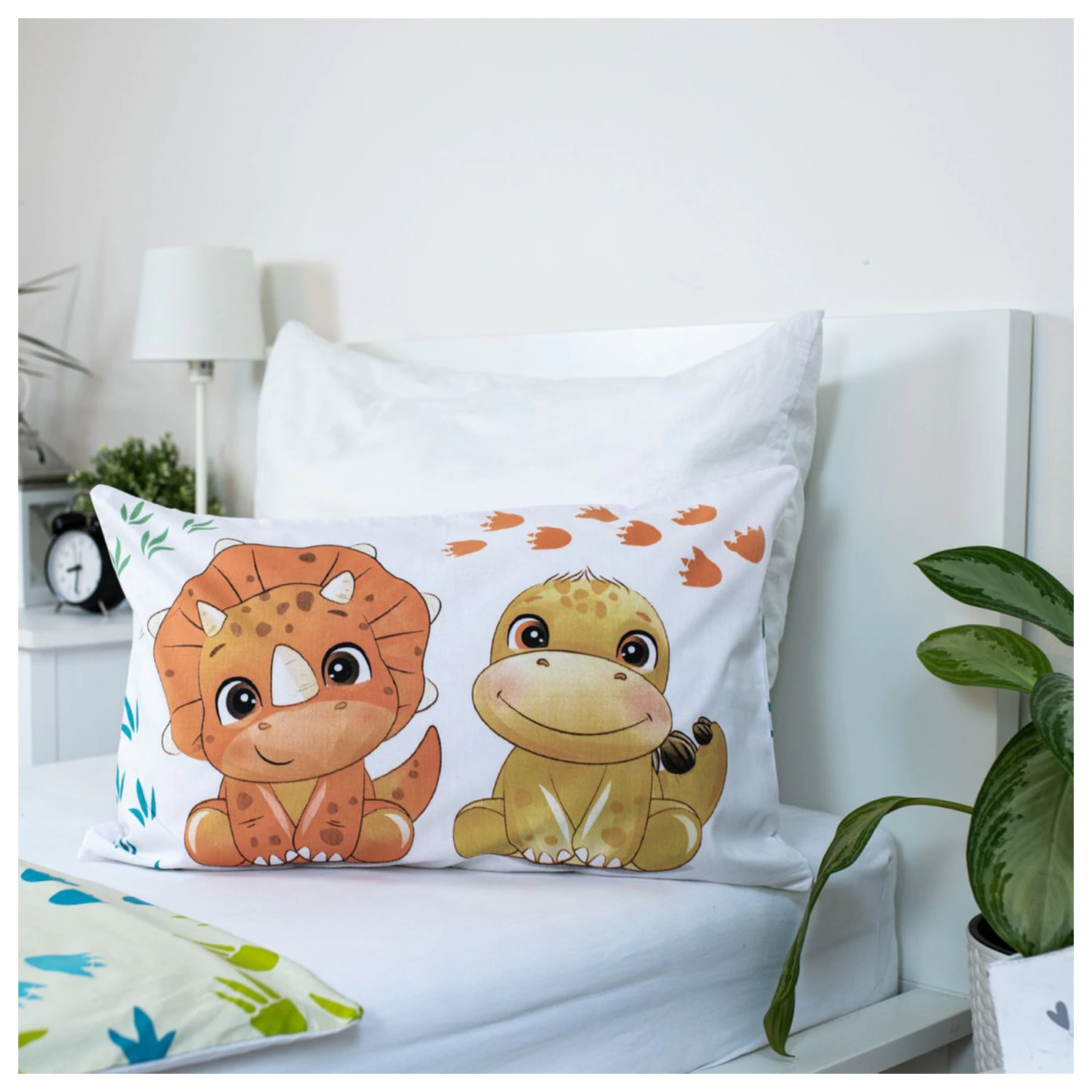 Dinosaur Friends Detská obliečka na perinu pre batoľatá produktová fotografia
