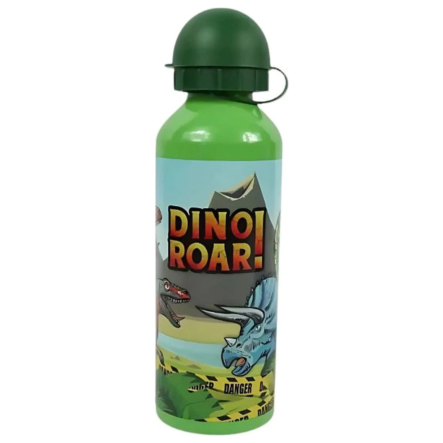 Dinosaur Roar hliníková fľaša na vodu s uzáverom na pitie 500 ml produktová fotografia