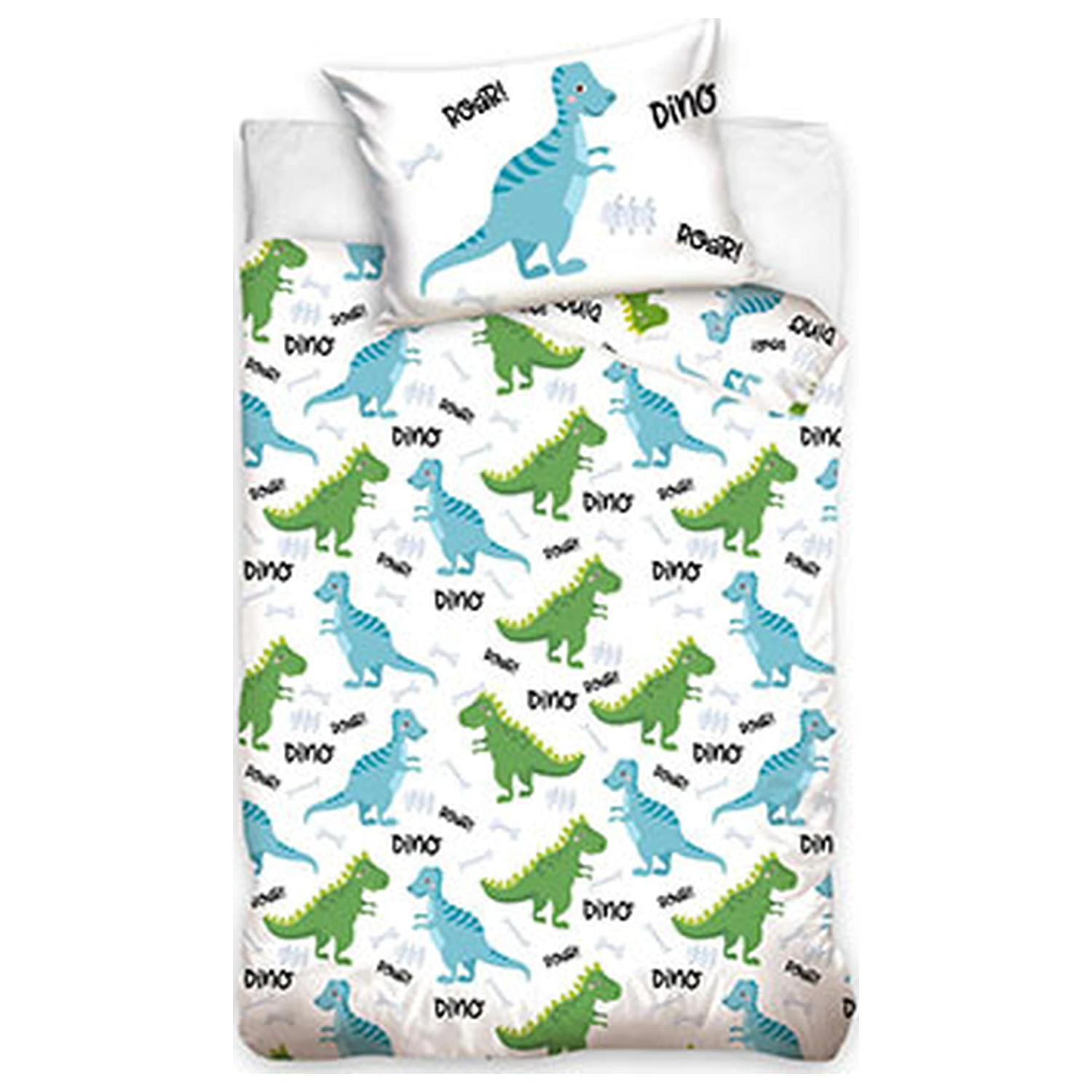 Dinosaur Roar Detská obliečka na perinu pre predškolákov produktová fotografia