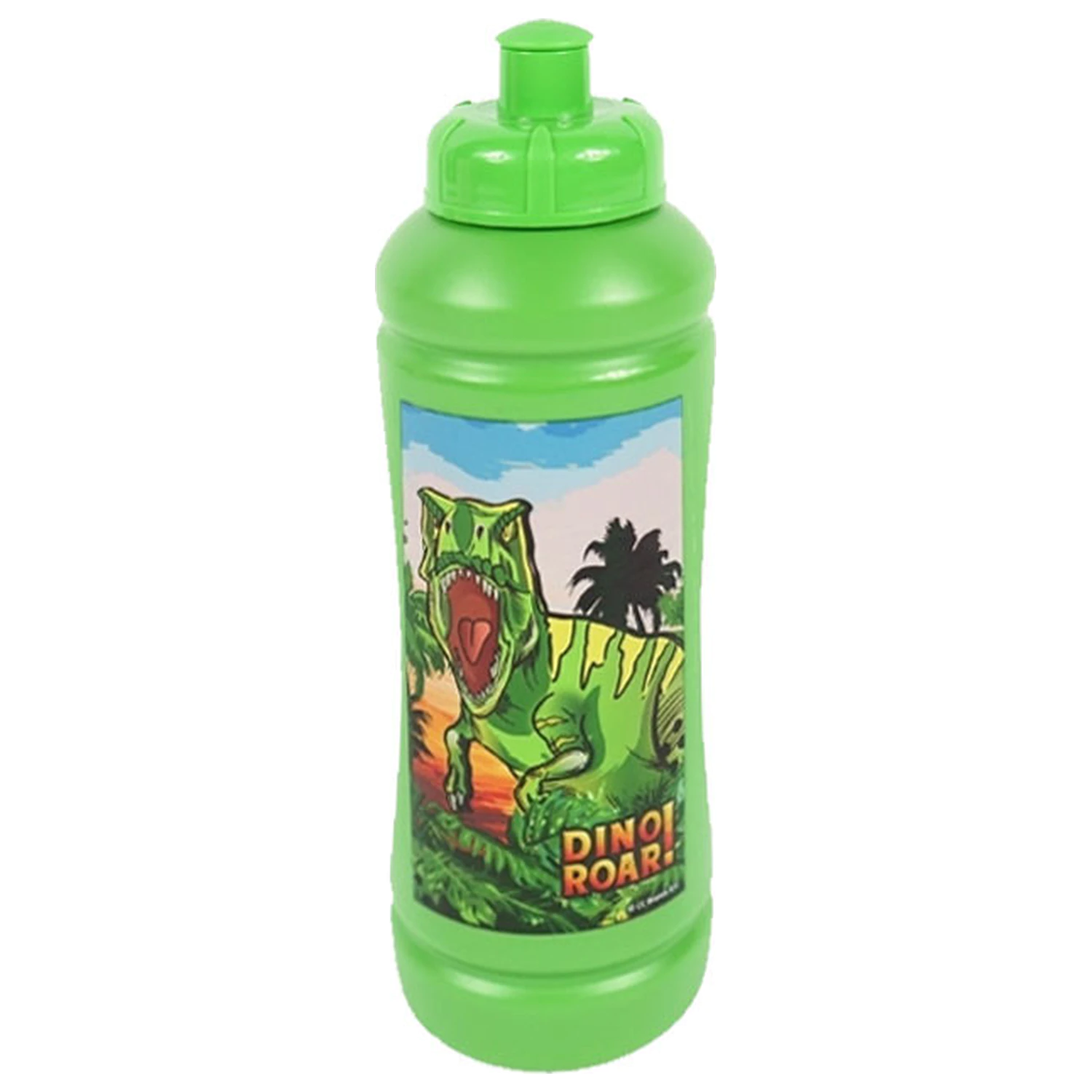 Dinosaur Roar Plastová športová fľaša na vodu 450 ml produktová fotografia
