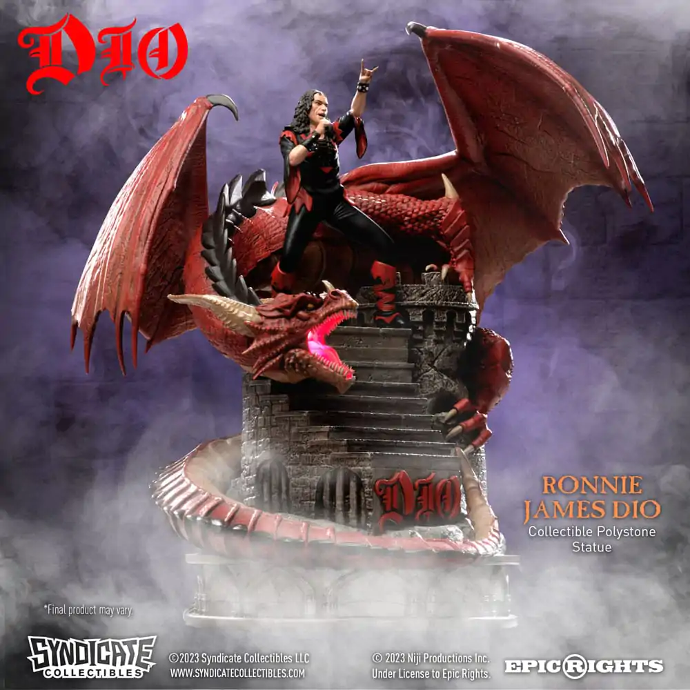 Dio Statue 1/10 Ronnie James Dio 36 cm termékfotó