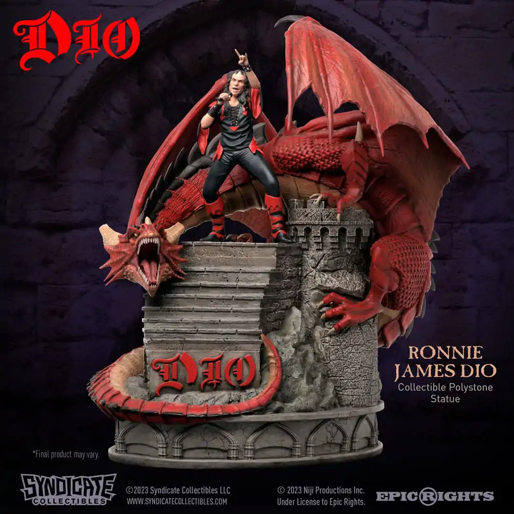 Dio Statue 1/10 Ronnie James Dio 36 cm termékfotó