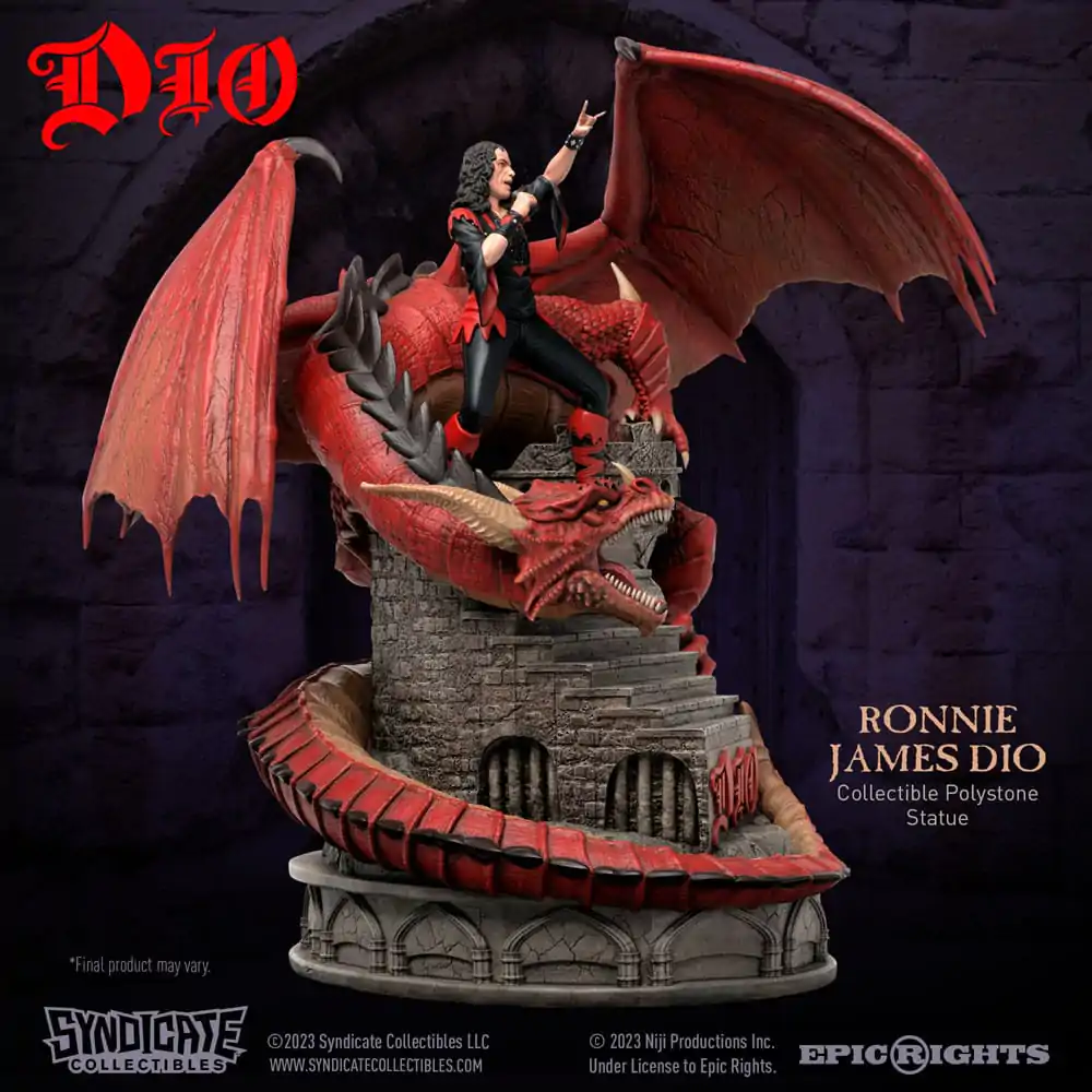 Dio Statue 1/10 Ronnie James Dio 36 cm termékfotó