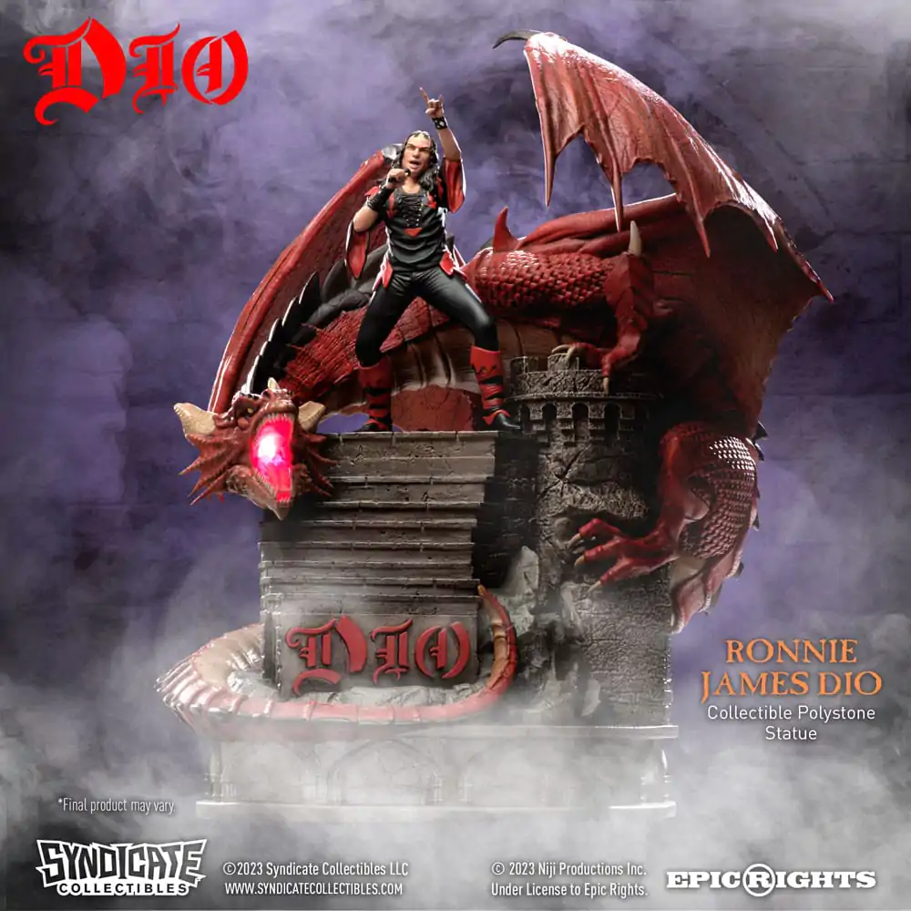 Dio Statue 1/10 Ronnie James Dio 36 cm termékfotó