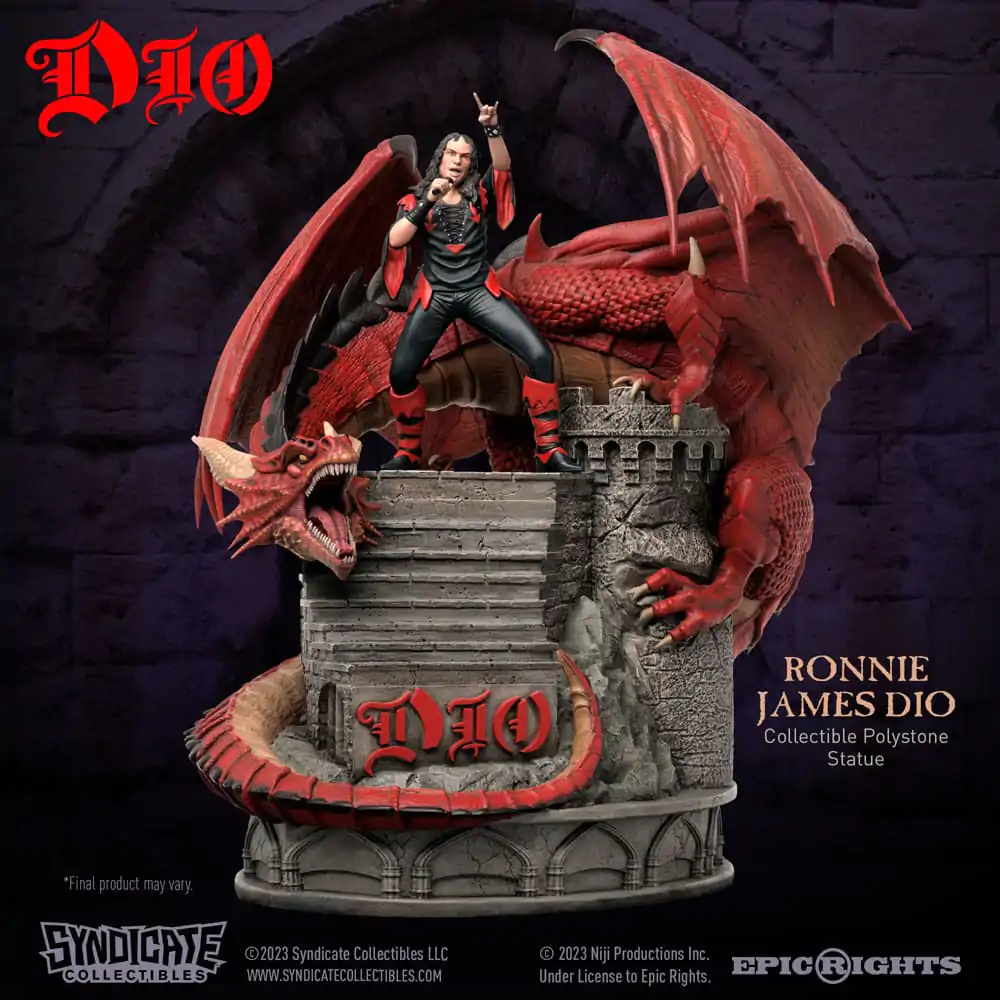 Dio Statue 1/10 Ronnie James Dio 36 cm termékfotó