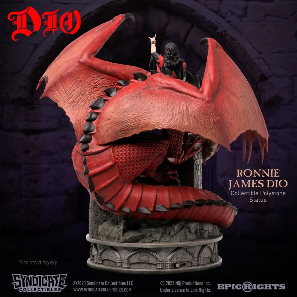 Dio Statue 1/10 Ronnie James Dio 36 cm termékfotó