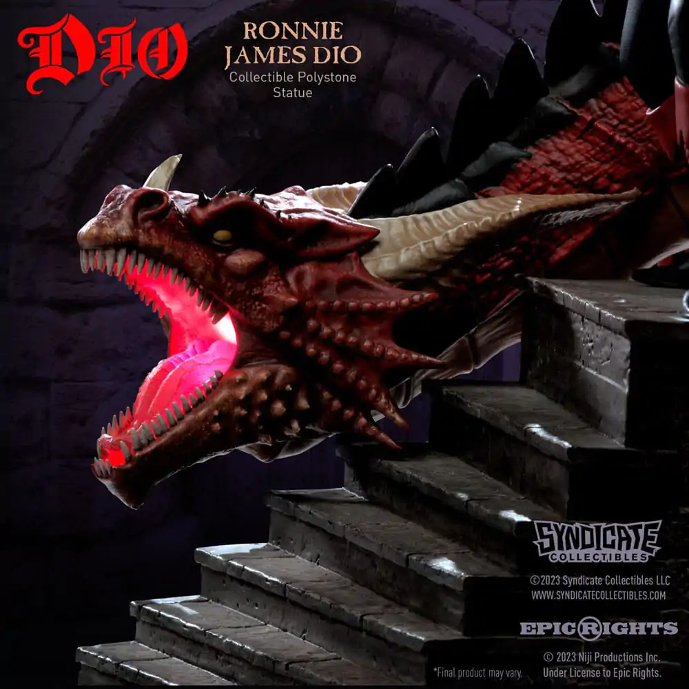 Dio Statue 1/10 Ronnie James Dio 36 cm termékfotó