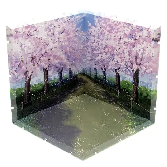 Dioramansion 150 Dekoratívne diely pre Nendoroid a Figma figúrky Cherry Blossom Road (re-run) produktová fotografia