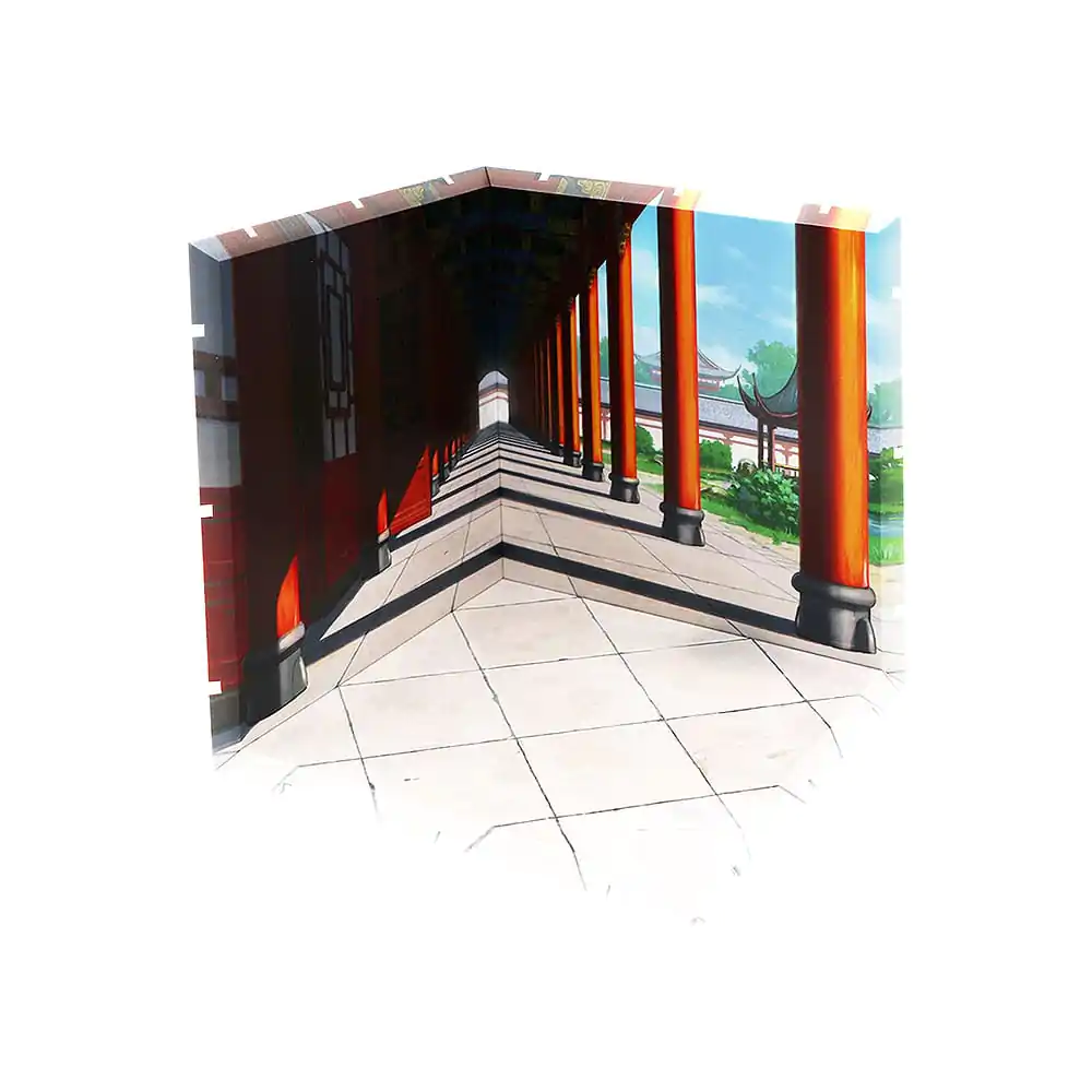 Dioramansion 150 Dekoratívne diely pre Nendoroid a Figma figúrky Koridor produktová fotografia