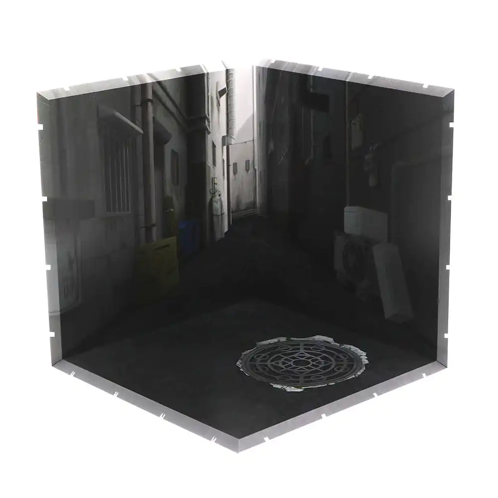 Dioramansion 200 Dekoratívnych dielov pre Nendoroid a Figma figúrky - Ulička produktová fotografia