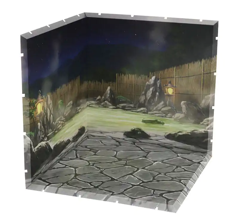 Dioramansion 200 Dekoratívne diely pre Nendoroid a Figma figúrky Outdoor Hot Springs produktová fotografia