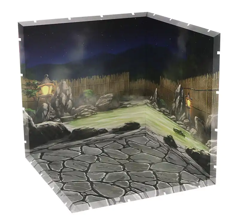 Dioramansion 200 Dekoratívne diely pre Nendoroid a Figma figúrky Outdoor Hot Springs produktová fotografia