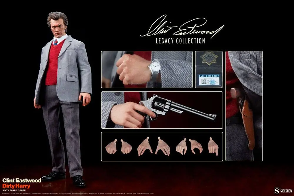 Dirty Harry Clint Eastwood Legacy Collection akčná figúrka 1/6 Harry Callahan 30 cm termékfotó