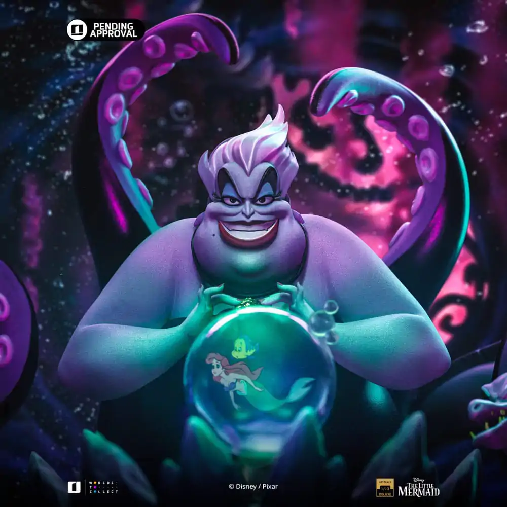 Disney's Villains Deluxe Art Scale Socha 1/10 Ursula 23 cm produktová fotografia