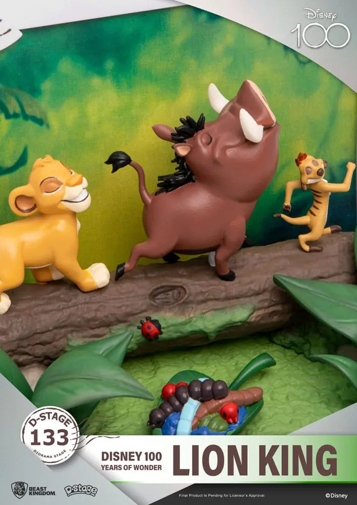 Disney 100 Years of Wonder D-Stage PVC Diorama Lion King 10 cm produktová fotografia