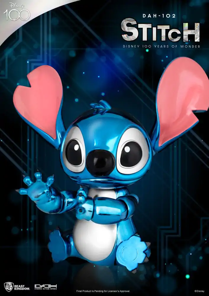 Disney 100 Years of Wonder Dynamic 8ction Heroes Akčná figúrka 1/9 Stitch (Lilo & Stitch) 16 cm termékfotó